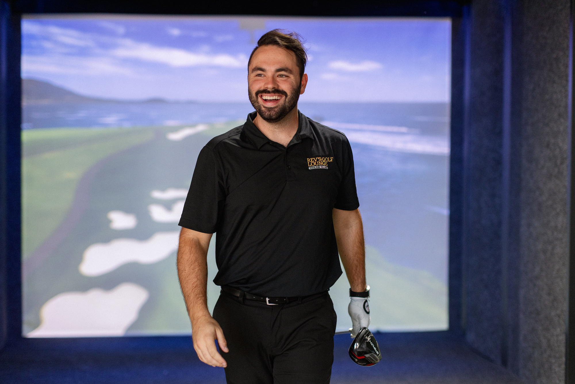 cody kurtz owner of rev's golf lounge and photographer